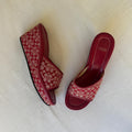 Red Coach wedges size 8